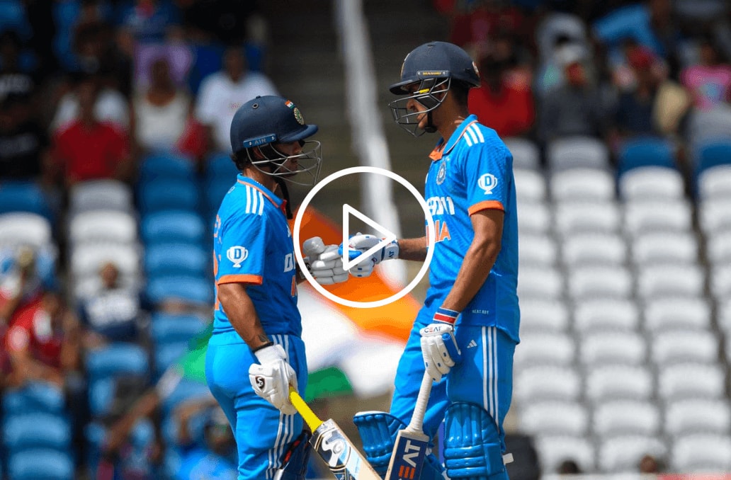[Watch] Ishan Kishan and Shubman Gill Thrash Windies Bowlers as India Get Off To a Flier in 3rd ODI